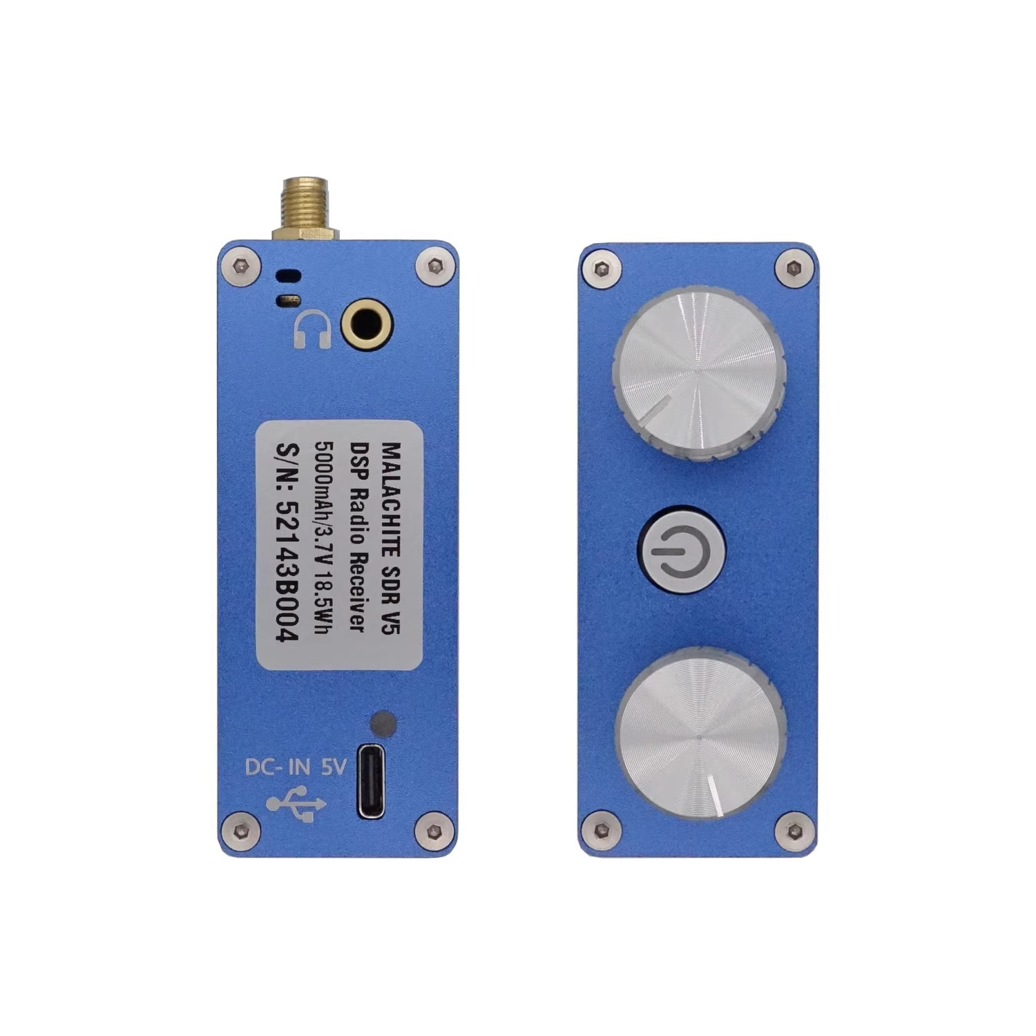 Malachite Dsp1 Sdr V5 Radio Receiver with Option 1.10D Firmware Radio Shortwave