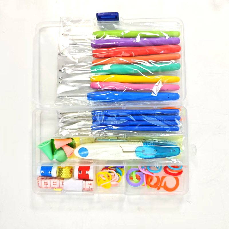 Набор волшебных крючков для вязания, 53 предмета, 16 размеров