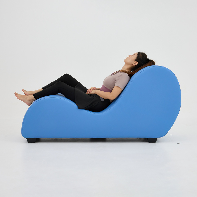 Trendy Recliner Creative Single-Shaped Sofa Yoga Chair Balcony Bedroom Couple Chaise Lounge Small Apartment Living Room