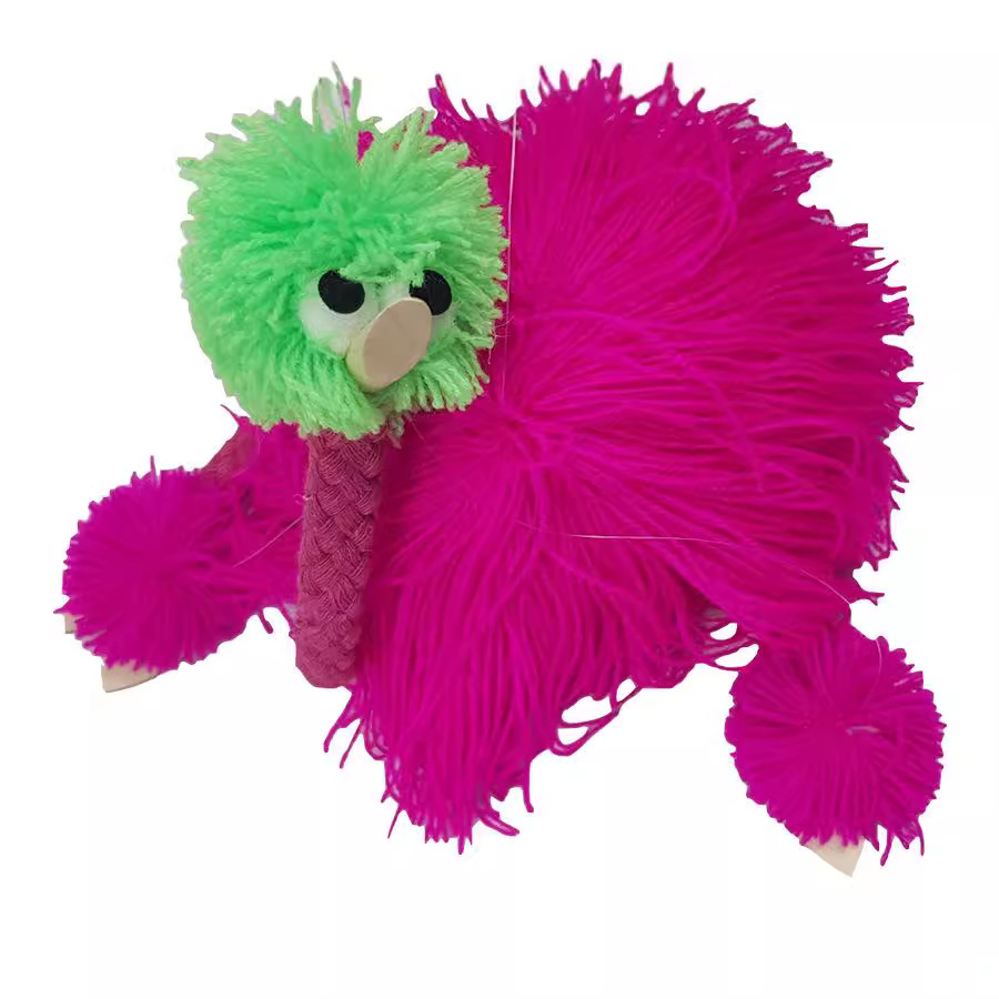 The thread puppet ostrich cross-border should be Taobao spell more supply manufacturers straight hair big customers