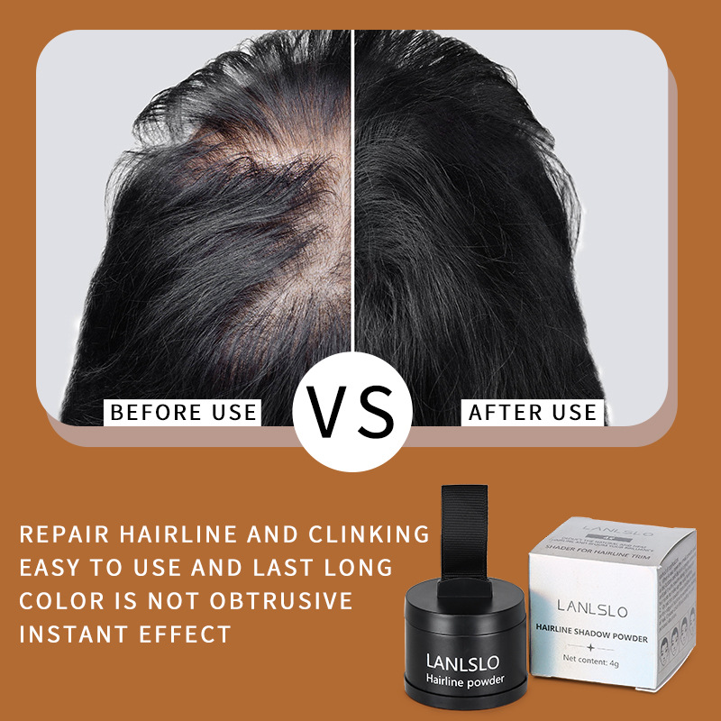 LANLSLO/lailey Shilu Cross-border Hairline Powder Mud Re-hair Filling Artifact Waterproof Shadow Repair Powder