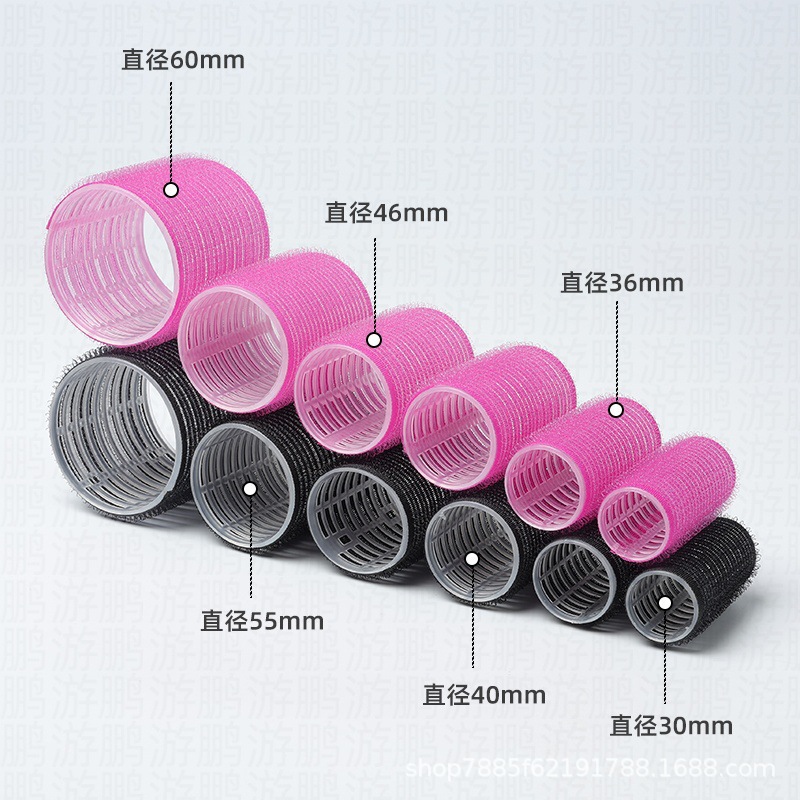 Прямые поставки с фабрики кросс-бордерные цветные нейлоновые PP роллеры для волос многофункциональный инструмент для укладки волос