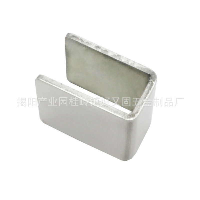 U-shaped welding head 1.5cm square tube hook Chuck 2.0-2.5CMU Chuck display cabinet factory hardware fittings hook