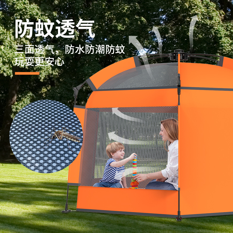 Amazon Custom Children Tent Portable Folding Outdoor Beach Camping Camping Indoor Baby Tent