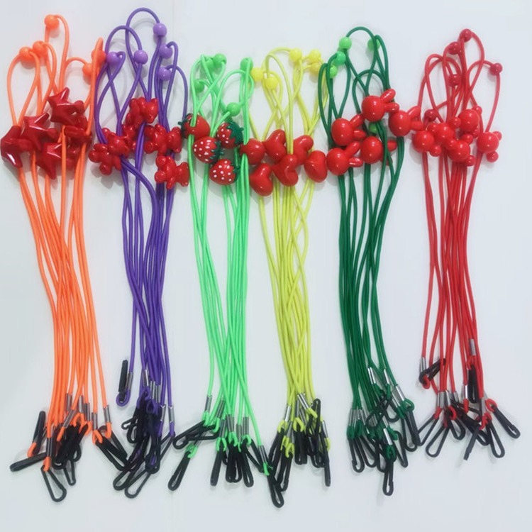 Children's mask rope extension mask hanging buckle lanyard anti-lost ear hanging mask rope elastic rope