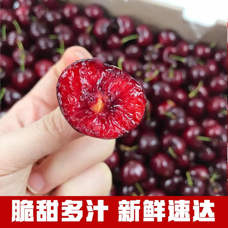 Guangzhou Jiangnan Wholesale Straight Hair [Sf Express] Air Freight Cherry Fruit Gift Big Fruit 3J Gift Box Drop Shipping
