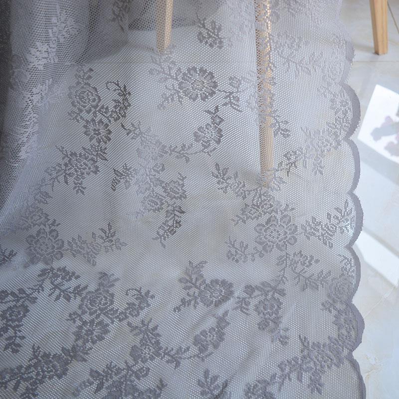 White Lace Fabric Curtain Screen Wedding Gauze Mesh Dessert Table Props Fabric Fabric Weiyan