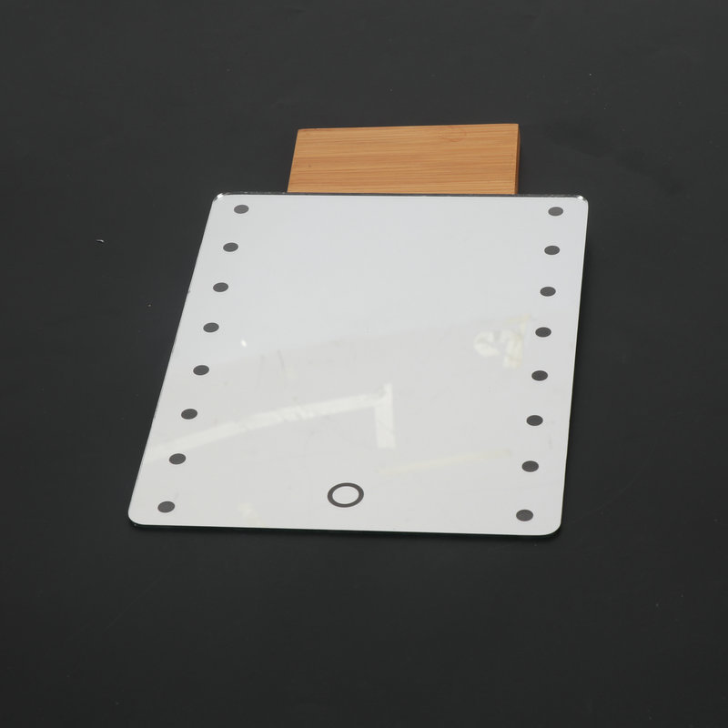 Touch Led Cosmetic Lens Production and Processing Portable Square Cosmetic Box Lens Led Fill Light Sandblasting Lens