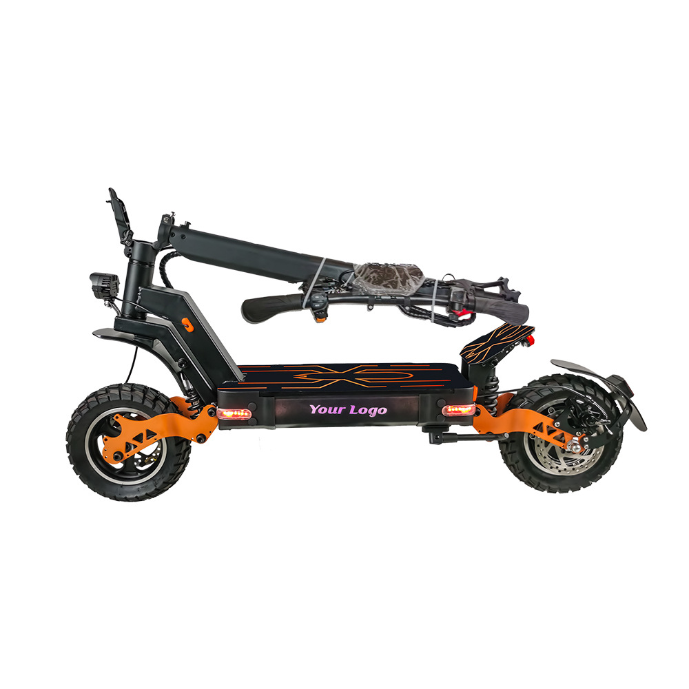 Double Shock Absorbing Off-road Electric Scooter Adult Station Cycling 48v High Power Folding Electric Scooter Long Endurance