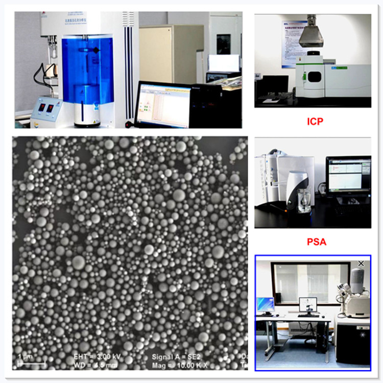High Purity 99.9% Nanoscale Spherical Silica Powder 0.2-0.5Μm200-500Nm Can Be Surface Modified