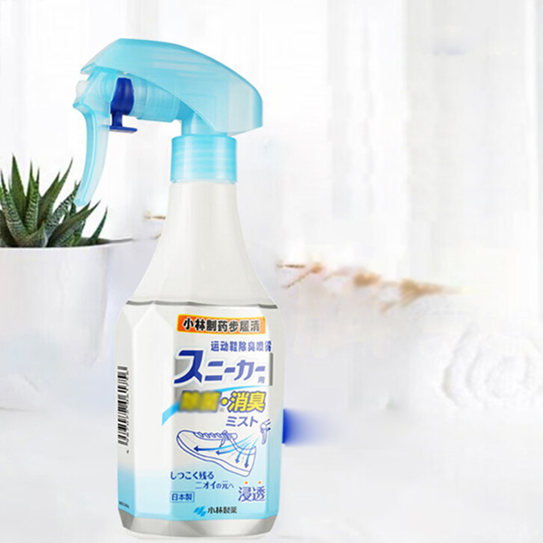 Japan Imported Kobayashi Sports Ball Shoe Cabinet Foot Sweat Deodorant Comfortable Refreshing Agent Deodorant Deodorant Spray 250ml