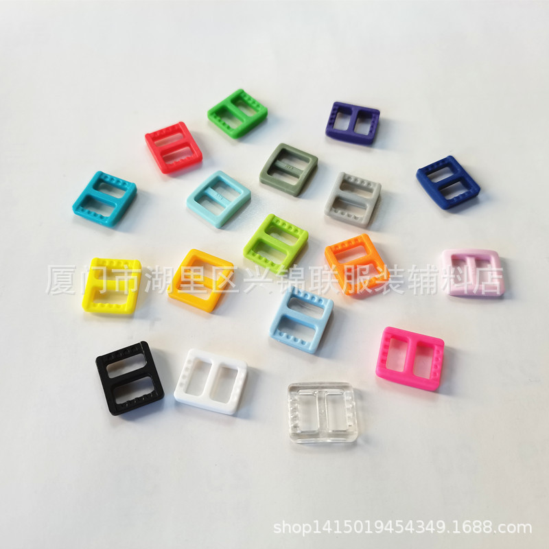 10mm Hualian KAM luggage buckle Japanese buckle three-gear buckle backpack buckle adjustment buckle pet webbing buckle bookbag buckle