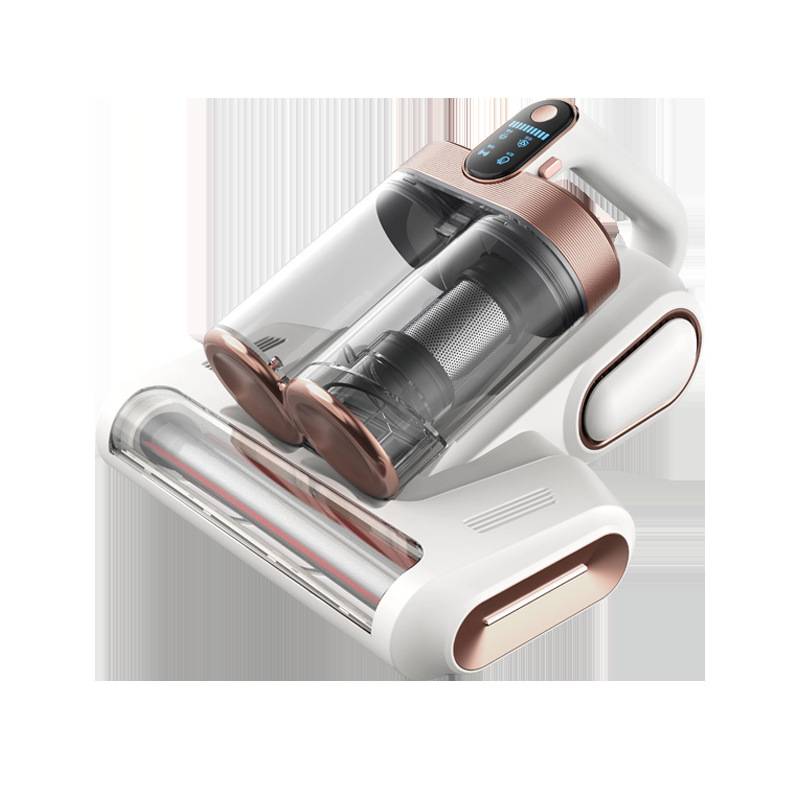 Mite Removal Device Dust Cup Removes Mites, Roller Brush, Beats and Filters, Ultraviolet Sterilization, Household Mite-Killing Ultrasonic Vacuum Cleaner