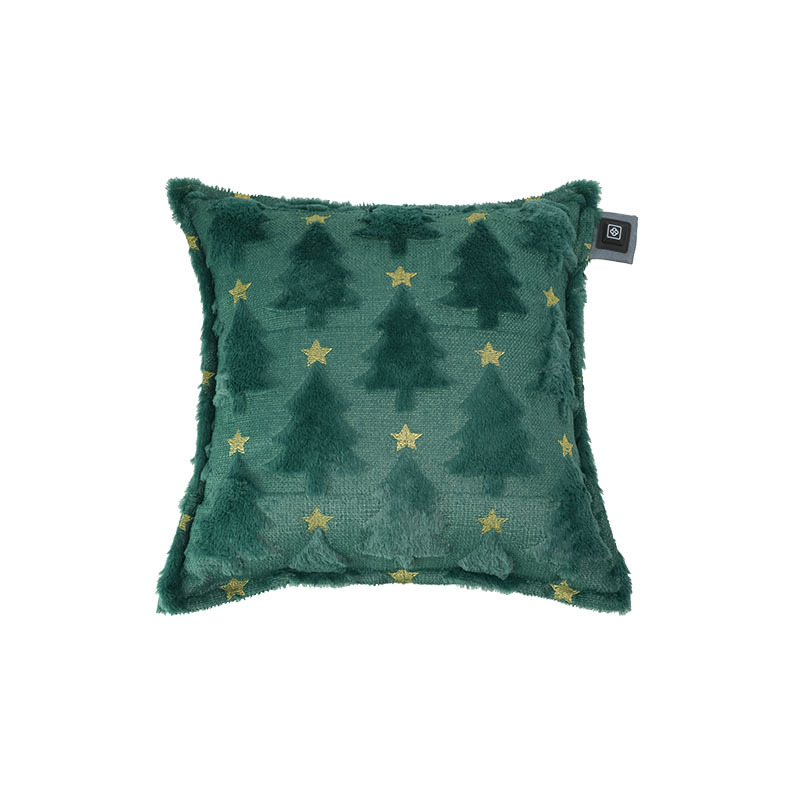 Cross-Border Amazon USB Heating Pillow with Three-Level Temperature Adjustment, Heating Pillow, Back Cushion, Office Cushion, Heating Pillow