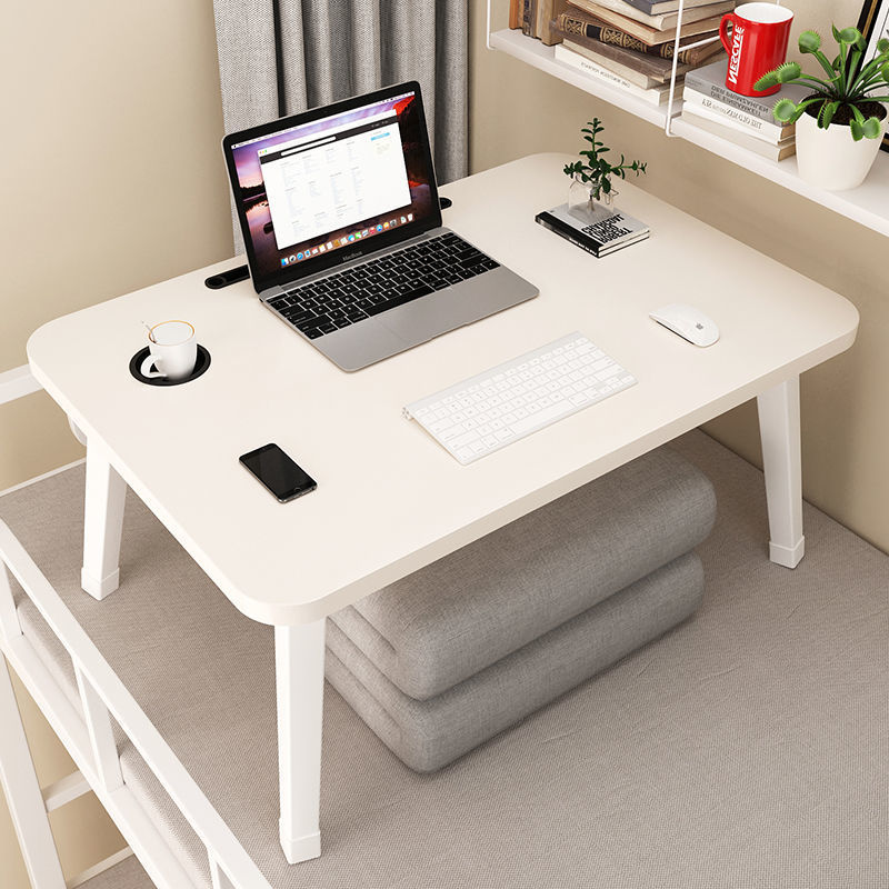 Стол для ноутбука на кровати, складной стол для учёбы, компактный стол для общежития