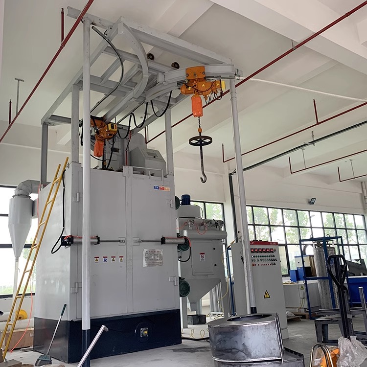 Использованная машина для полировки с крюком, автоматическая полировочная машина с крюком, удаление пыли, удаление ржавчины, очистка поверхности