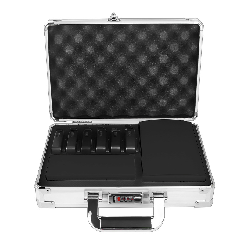 EJEAS factory direct sales F6 referee walkie-talkie special container can hold 6 F6 walkie-talkie suitcases
