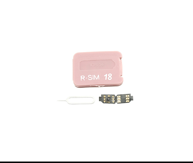 R-SIM18 + dual-chip CPU iP 14 series 5g version iOS16 card sticker RSIM18 + rsim18 +