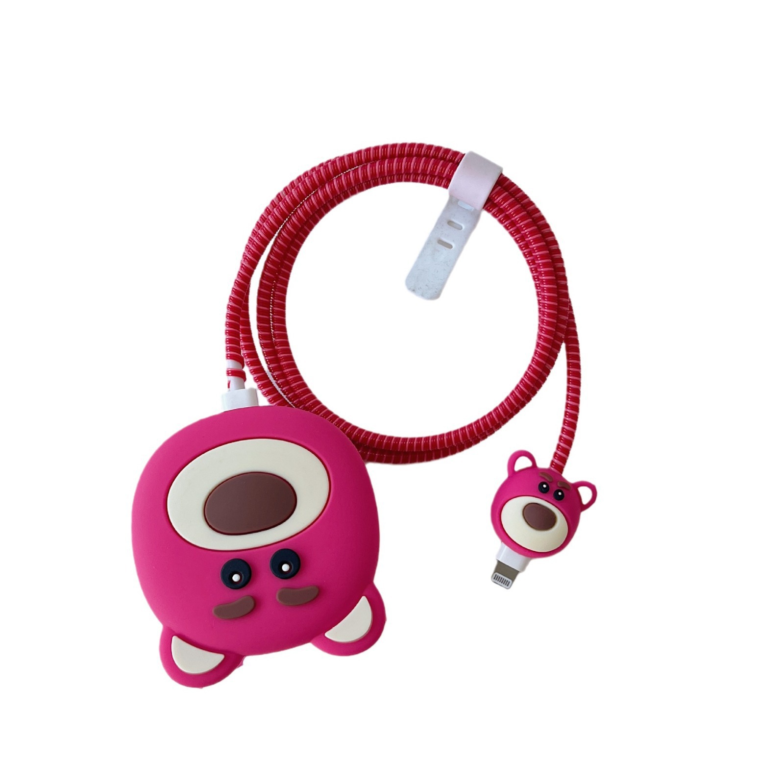 2024 new cartoon British rules 20W fast charging head protective cover for Apple 20WPD charger folding three-plug