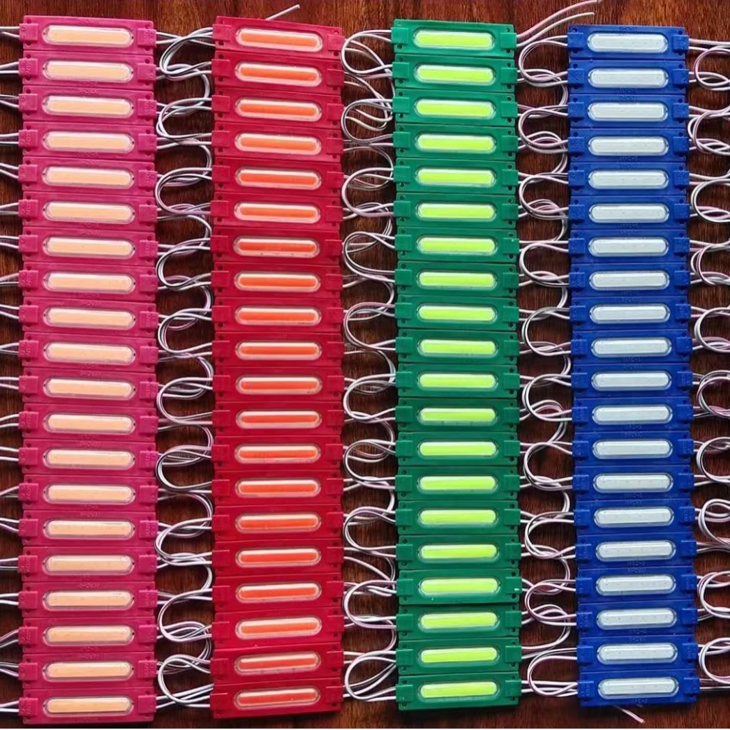 12V 24V COB модуль RGB модуль длинная полоса 6-канальный рекламный световой короб LED мотоциклетный модуль инъекционное формование