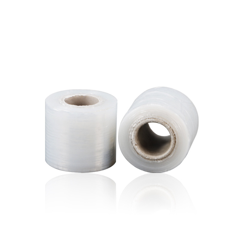 Industrial Stretch Film Packing Moving Transparent Film 50cm Thickened Packaging Cling Film Stretch Pe Self-Adhesive Plastic Film