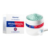 White tooth probiotic tooth powder fresh breath clean teeth mint fragrance in stock seamless delivery on behalf of wholesale