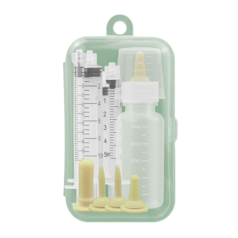 Cross-border Explosions Pet Feeder suit Bottle Needle Cartridge Combination Feeder Puppy Anti-choking Artifact