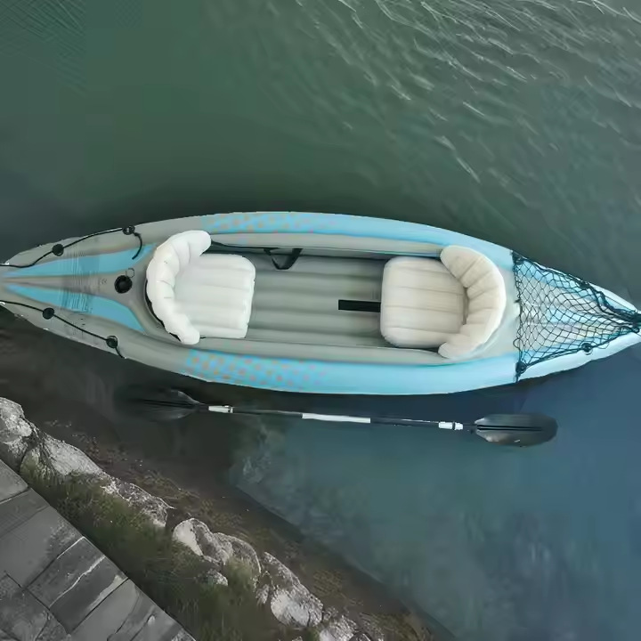 Индивидуальный надувной каяк, портативный двойной каяк для активного отдыха
