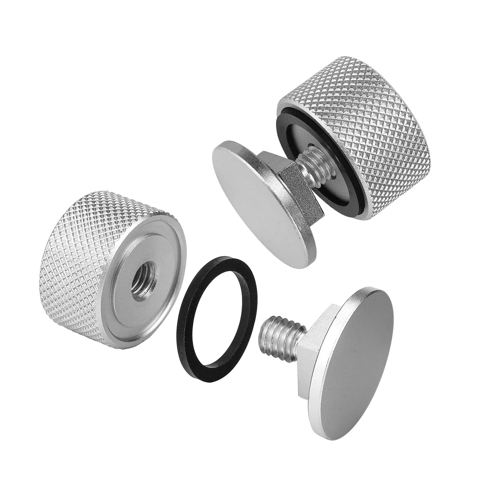 Защитный кожух для сварочной головки, крепежные детали, алюминиевые детали, крышка с винтом и резиновым уплотнителем