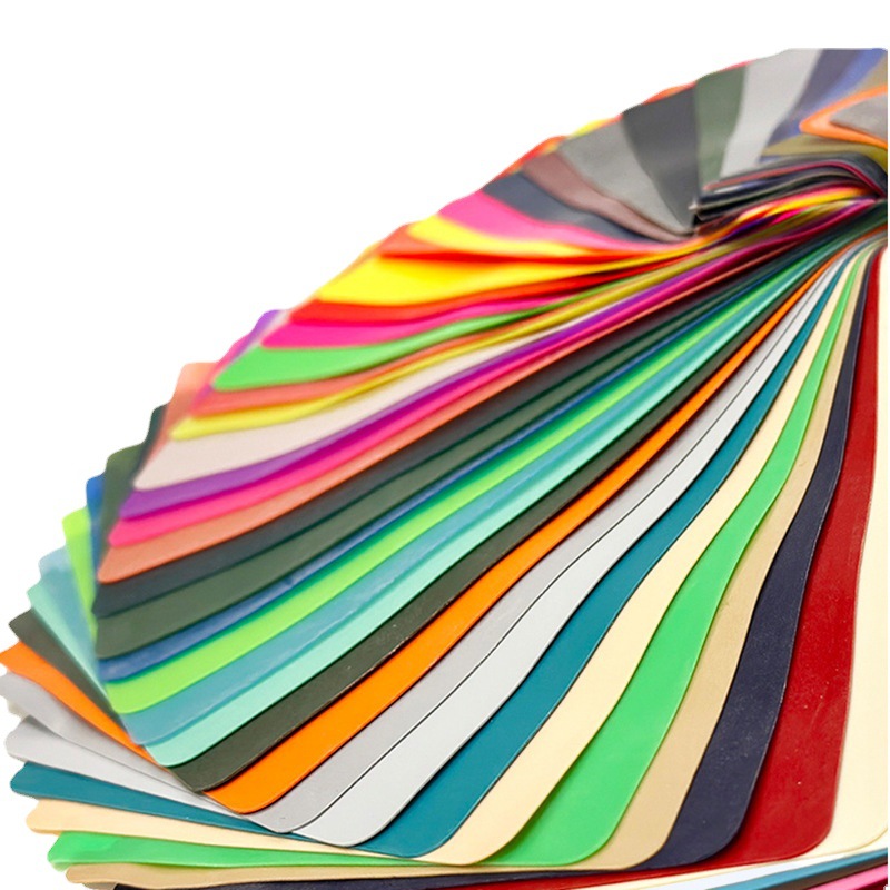 Transparent light blue latex film fabric high brightness tear-resistant latex film Full roll clothing latex clothing material