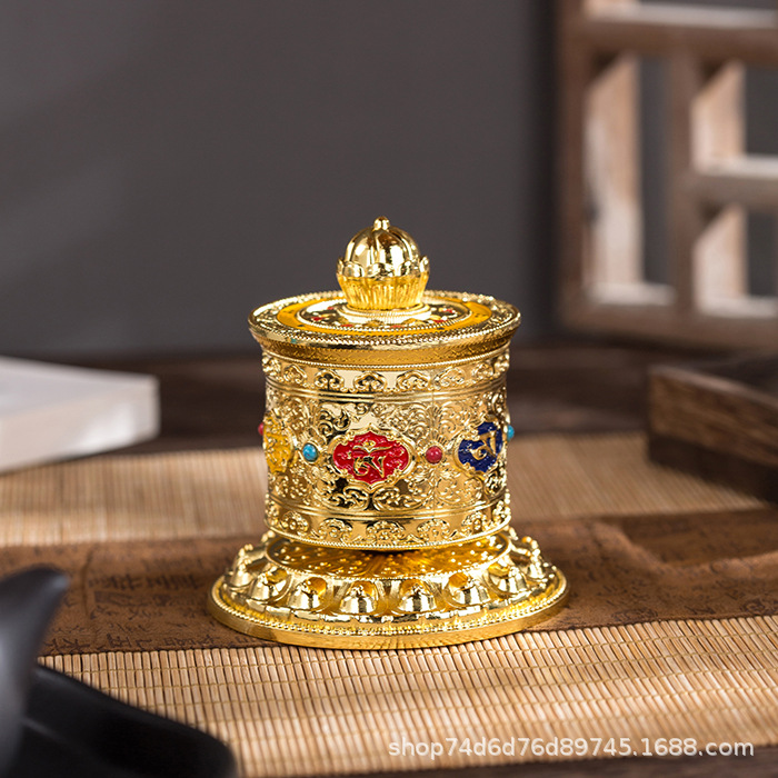 Пальцевое веретено Пальцевое веретено Шестизначная мантра Мантра Гуаньинь Орнаменты маленького размера