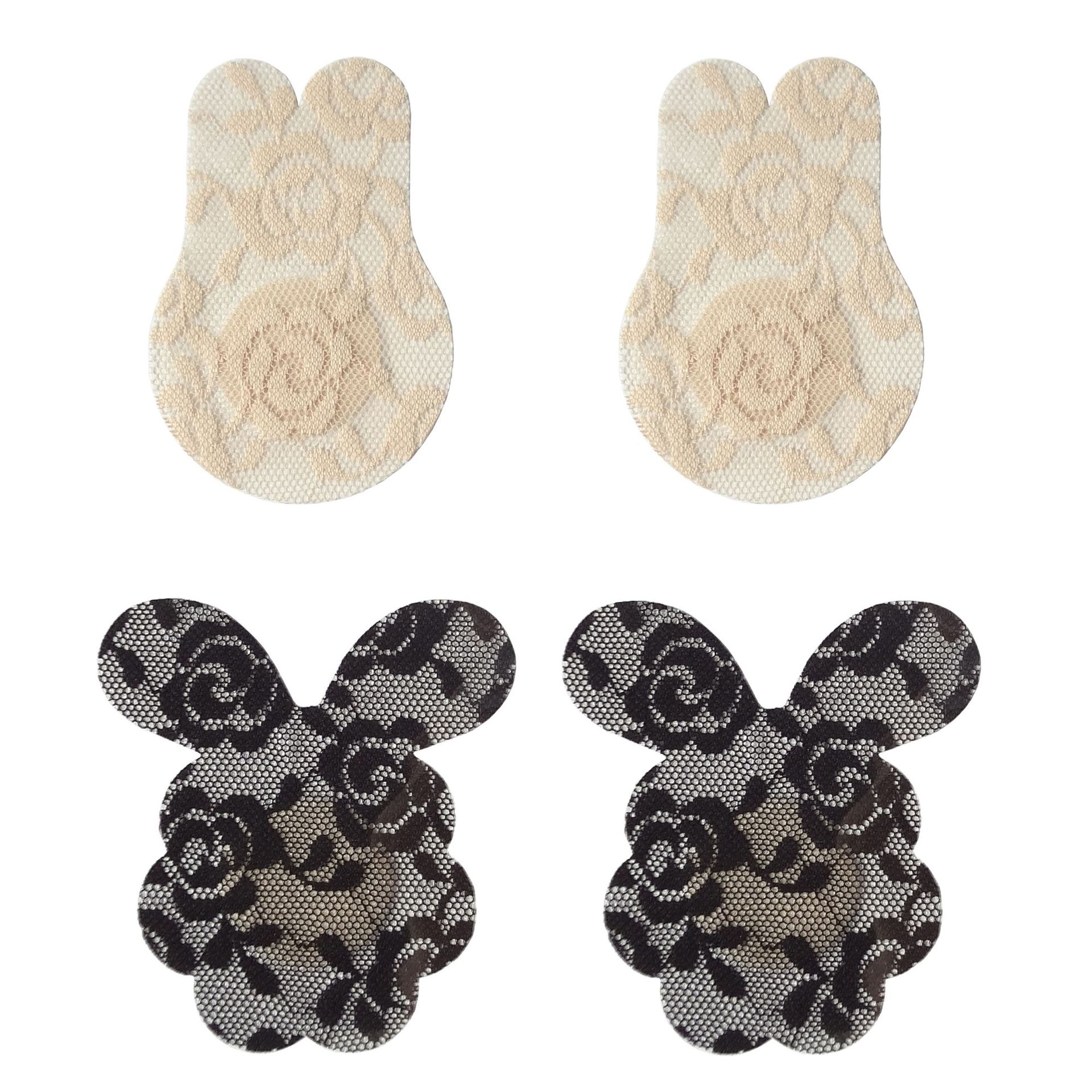 Breast paste invisible breast paste non-disposable lace cloth surface breast paste swimwear cloth breast paste manufacturers