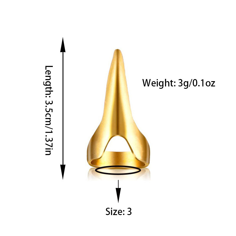 Ювелирные изделия Европейский и американский экспорт Панк вечеринка Персонализированное кольцо для ног Горячая распродажа Хэллоуин Косплей Эксклюзив