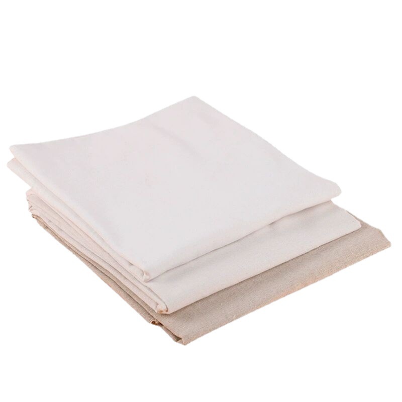 Factory Direct polyester cotton imitation linen fabric linen gray linen printing adhesive storage Crafts printing and dyeing