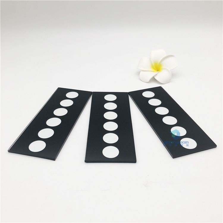 Factory Direct Supply of High Temperature Silk Screen Led Wall Washer Tempered Glass Panel Quality Ultra White Silk Screen Lighting Glass