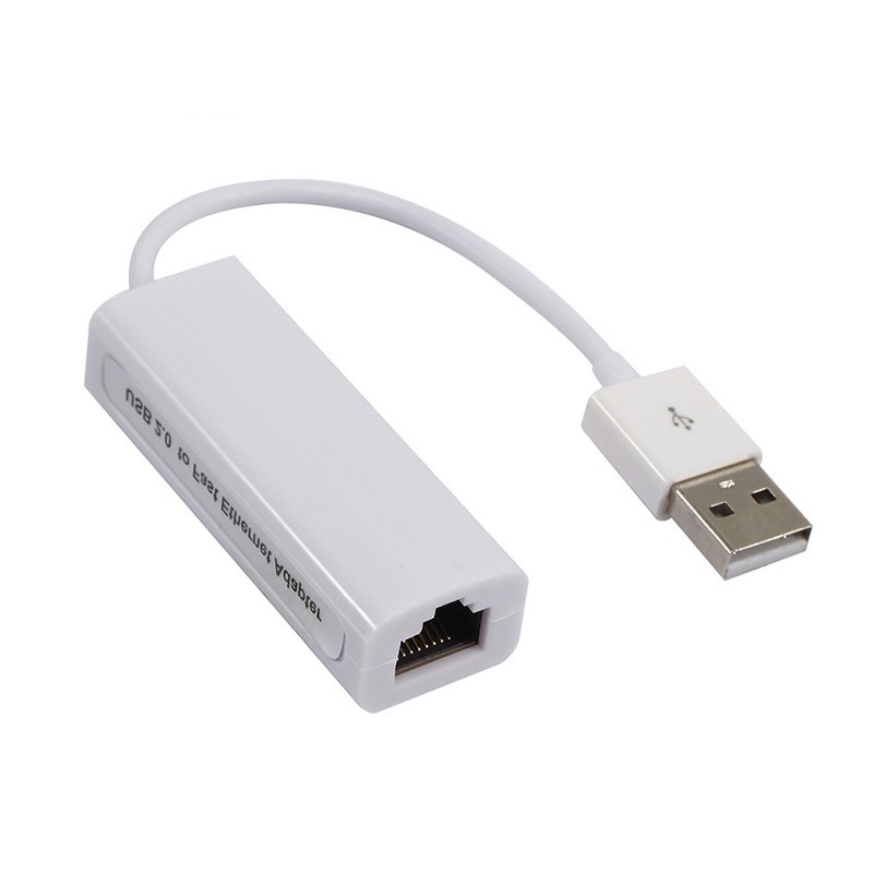 USB Wired Network Card Adapter RJ45 Converter External type-C Network Cable Adapter 100 Gigabit Free Drive