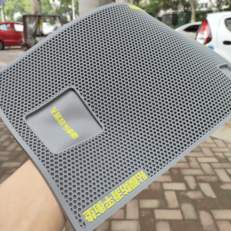 Large gray 22*32cm thick 6mm mobile phone film non-slip pad tempered film film hydraulic film auxiliary tool