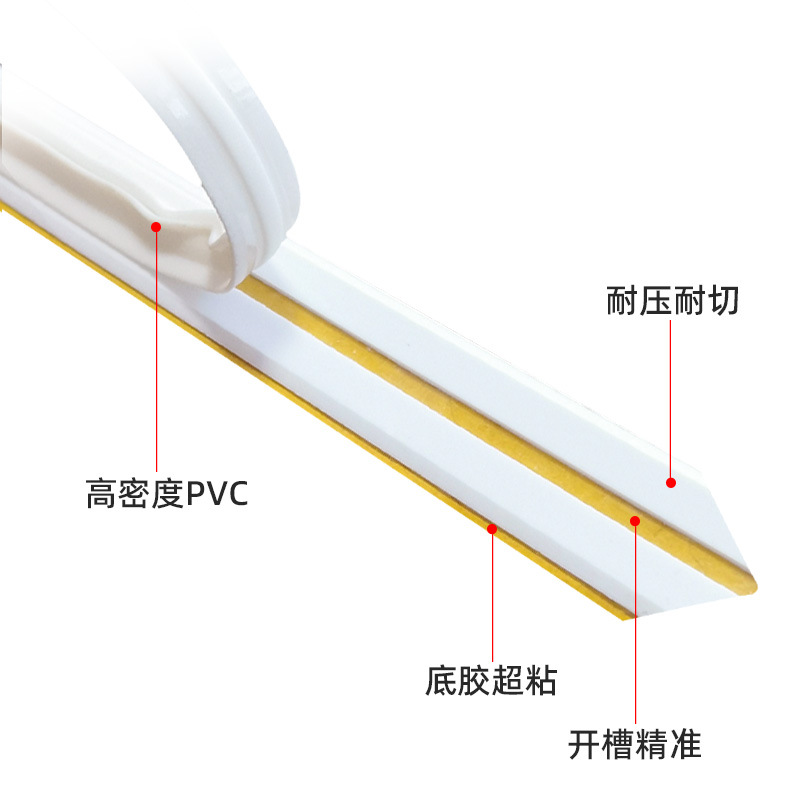 Quick-Installation Indentation Die-Cutting Knife Plate Pressure Line Super Sticky Dark Line Pvc Consumables Creasing Matri