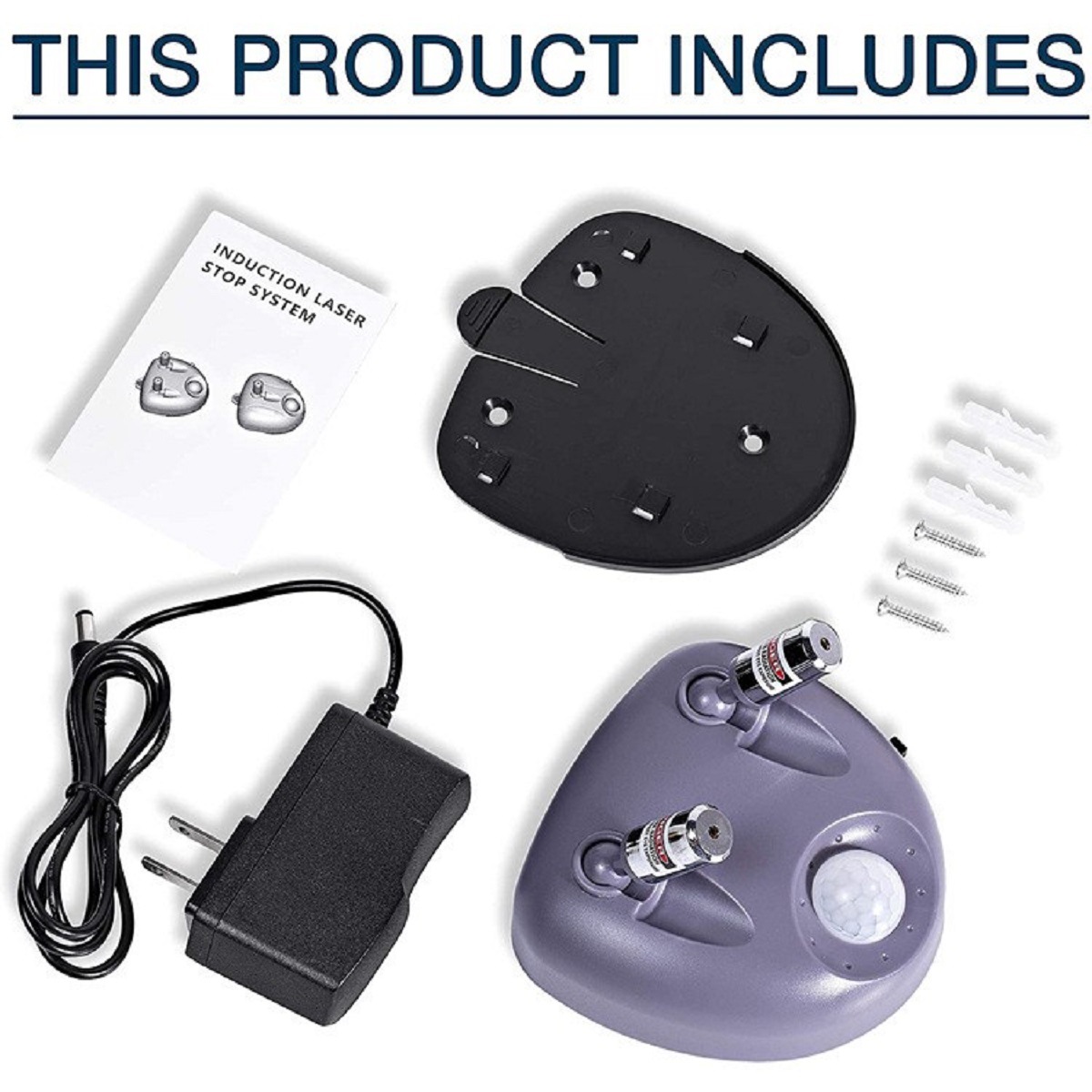 Double-head laser parking meter induction laser parking meter household laser parking artifact infrared sensor