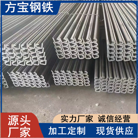 Замок C9, национальный стандарт Q355B, стальной свайный замок C9, горячекатаная строительная водоотводная U-образная стальная свая