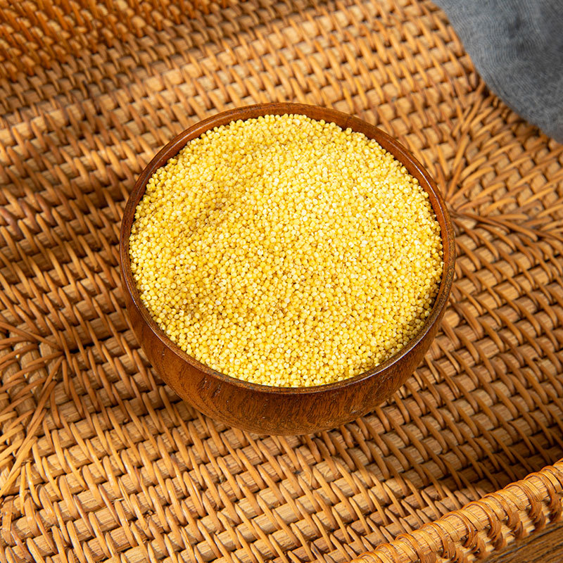【Factory】Yellow Millet 500g Bulk Grains Rice Oil Shanxi Inner Mongolia Oem Processing Coarse Grains Oem