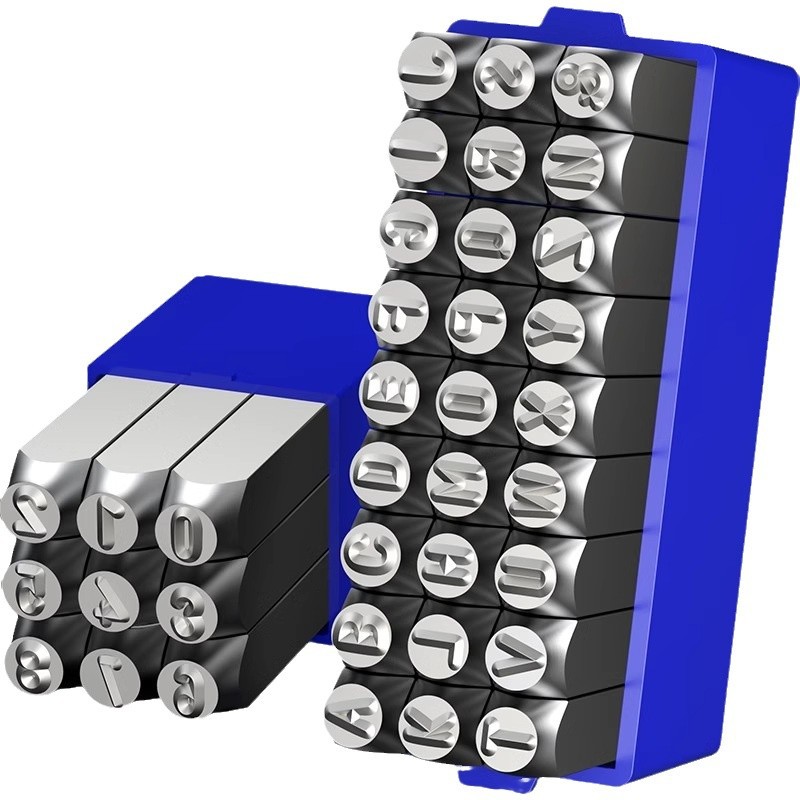 Character die steel printing high hardness alloy alphanumeric steel punching tool steel character printer steel character head 3-12.5