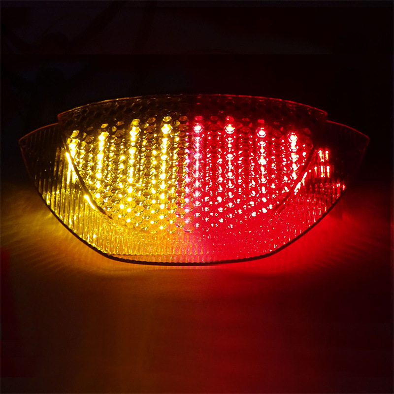 Applicable to Honda CBR600RR 07-12 modified motorcycle LED tail light brake turn signal integrated assembly
