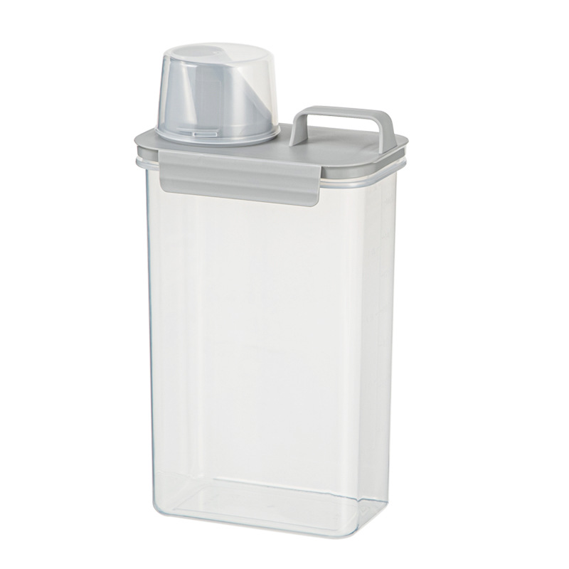 Kitchen Insect-Proof and Moisture-Proof Sealed Tank Storage Box Rice Grain Storage Box Pet Food Laundry Detergent Dispenser