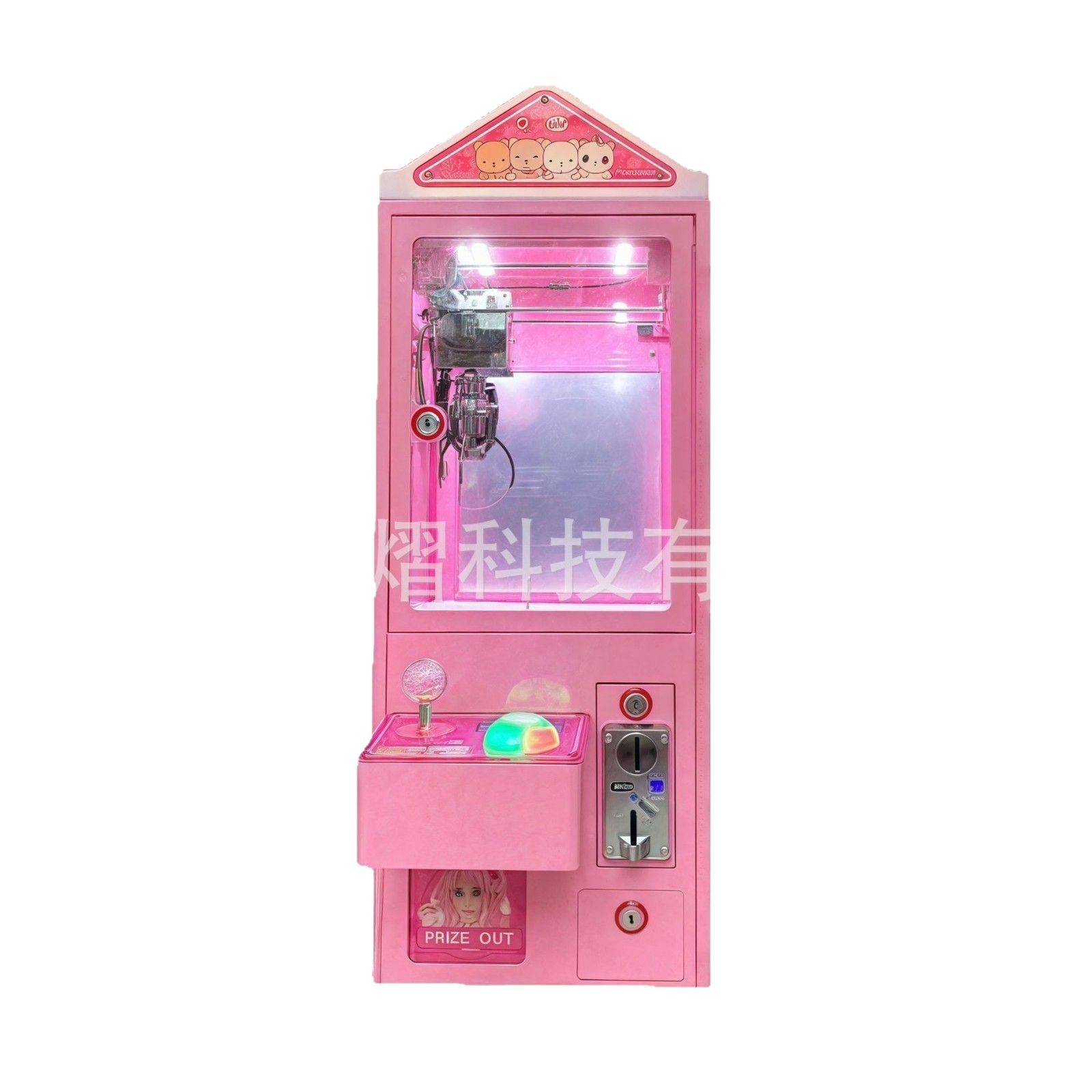 Internet Red Doll Machine Catch Doll Machine Candy Machine Catch Doll Machine Small Coin Mini Commercial