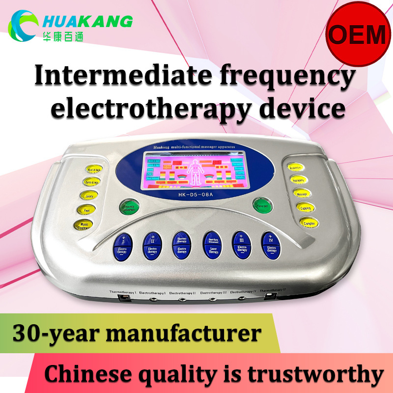 Многофункциональный компьютерный электролечебный прибор для кросс-бордерной торговли, пульсовая переменная частота, горячий компресс, лазерный массажер