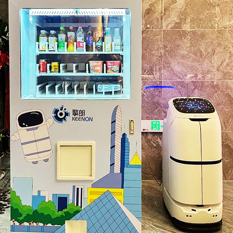 Qinglang W3S Smart Hotel Robot Automatic Food Delivery Delivery Delivery Self-contained Elevator Hotel Hotel Room