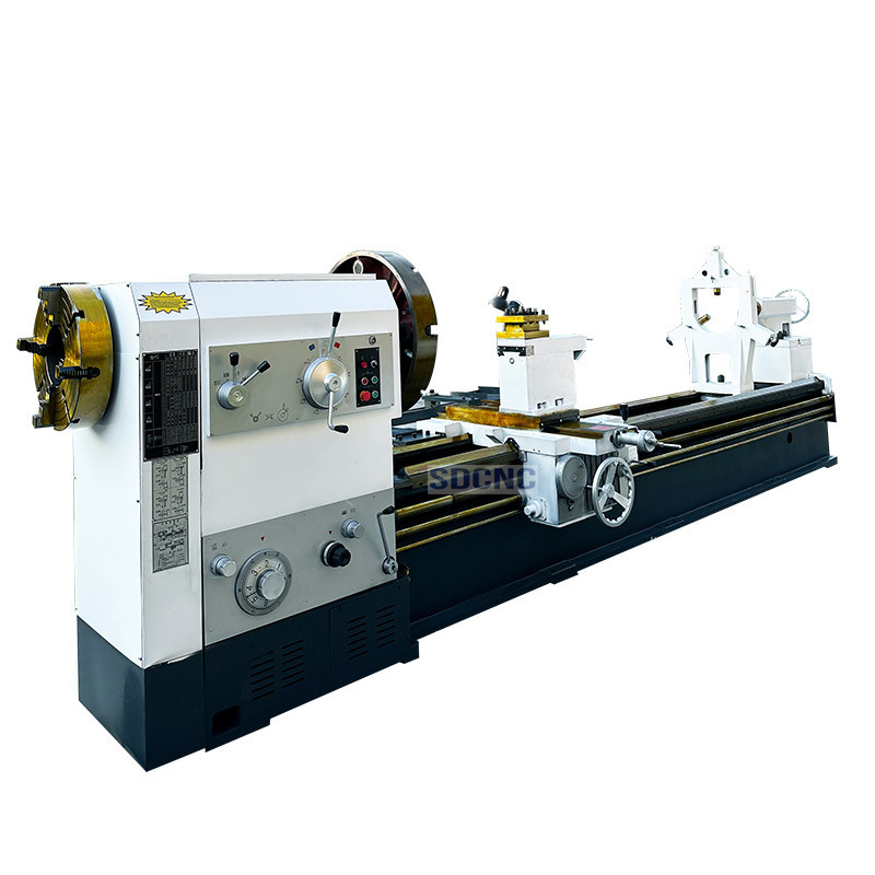 Ordinary Pipe Thread Lathe Q1319 Ordinary Floor-Standing Precision Large Aperture Horizontal Metal Heavy Cutting Thread Lathe