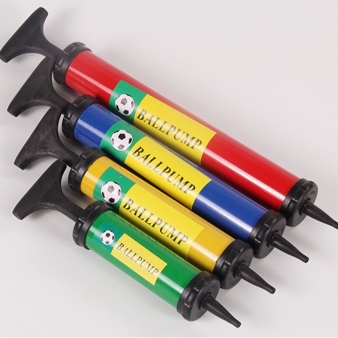 Basketball Balloon Inflator Portable Inflatable Pump Volleyball Football Mini Hand Push High Pressure Inflator Balloon Wholesale