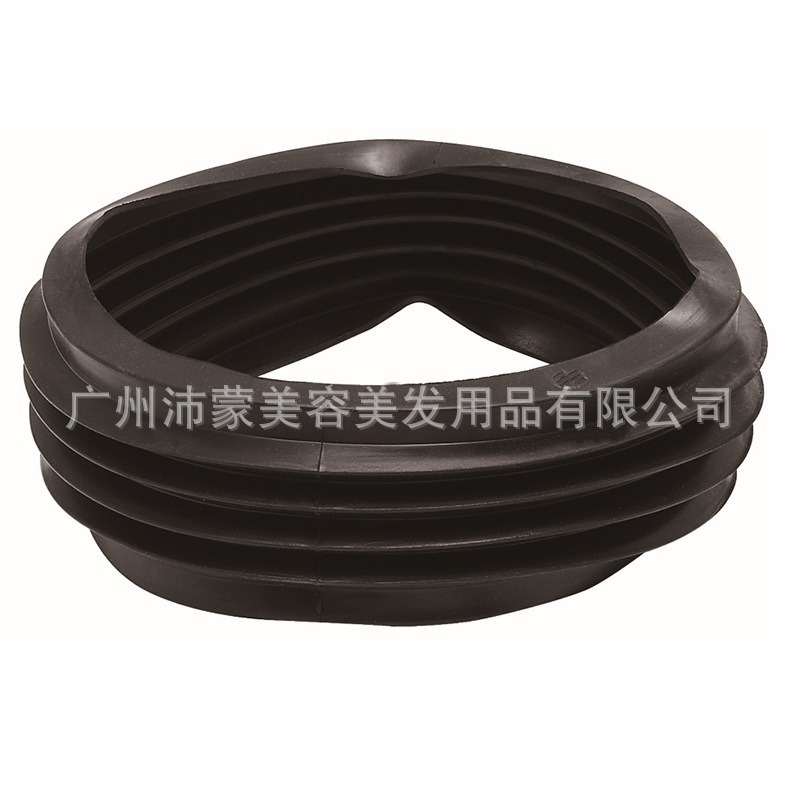 Export shampoo bed seat punching chair accessories link ceramic basin Special swing device with rubber ring adjustable up and down